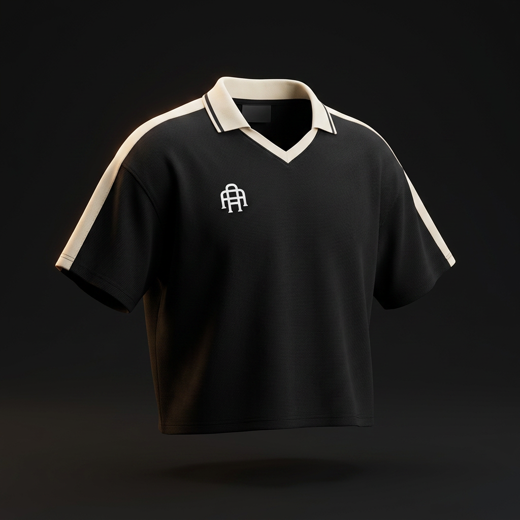 AURA / 112 — UNISEX COLOR BLOCK POLO SHIRT