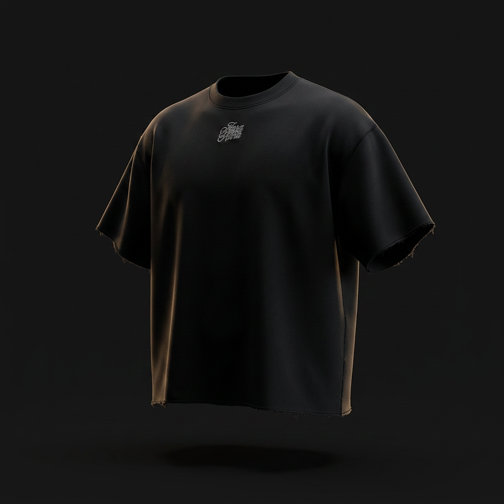 AURA / 066 — FORM HALF-SLEEVE TEE