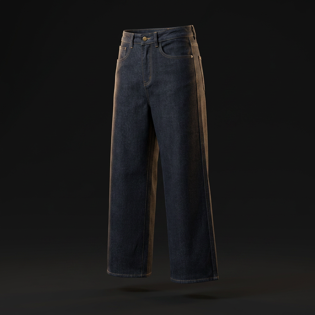 AURA / 127 — WOMEN'S STRAIGHT-LEG DENIM JEANS