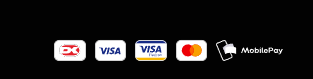 Betalingsmetoder — MobilePay, Visa, Mastercard m.fl.