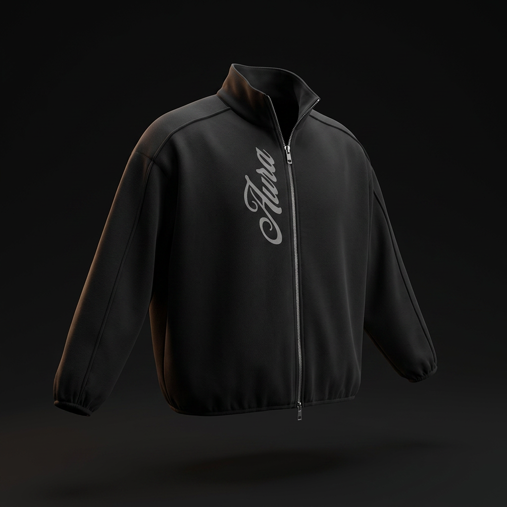 AURA / 030 — CORE STAND COLLAR JACKET