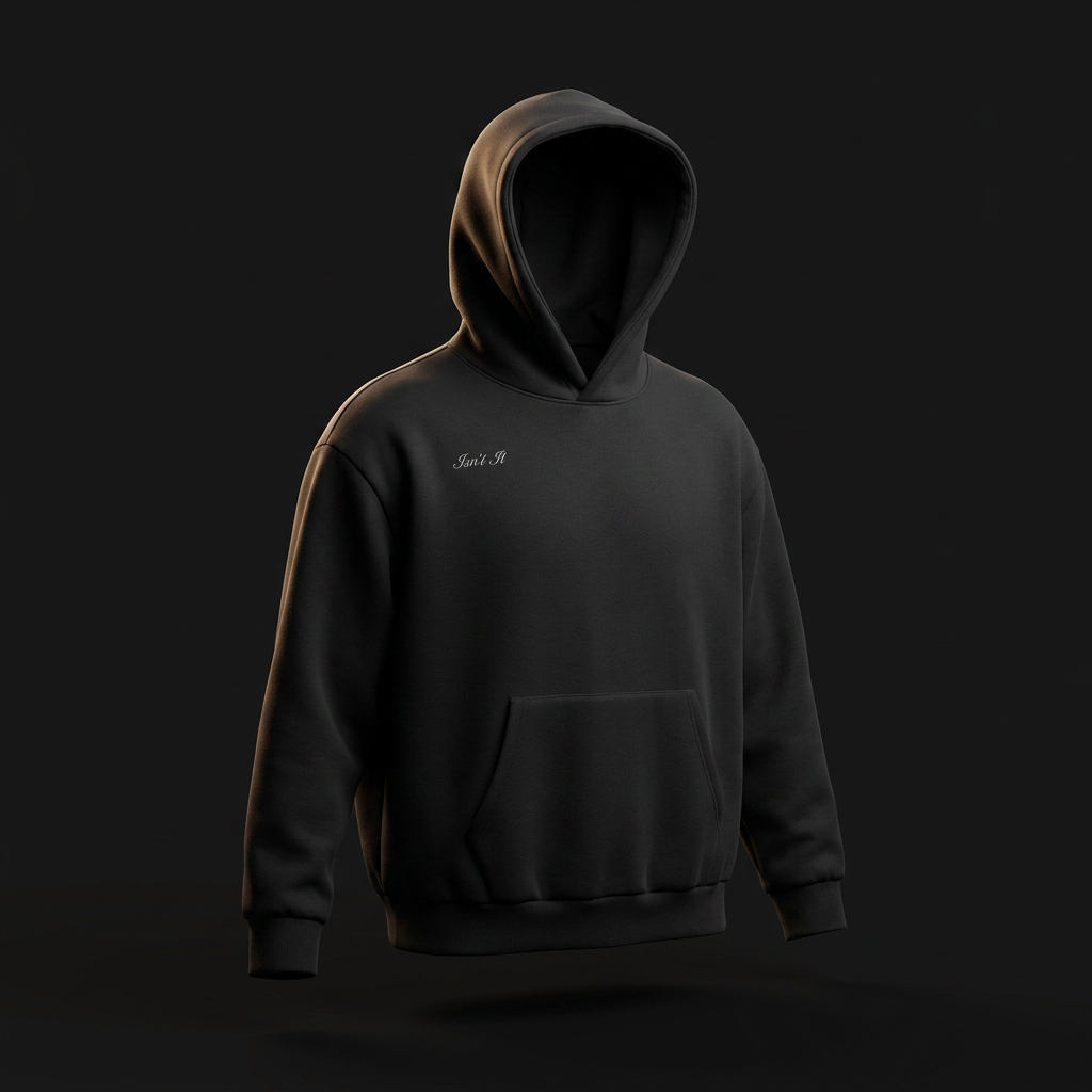 AURA / 057 — ESSENTIAL HEAVYWEIGHT BOXY FLEECE HOODIE 02