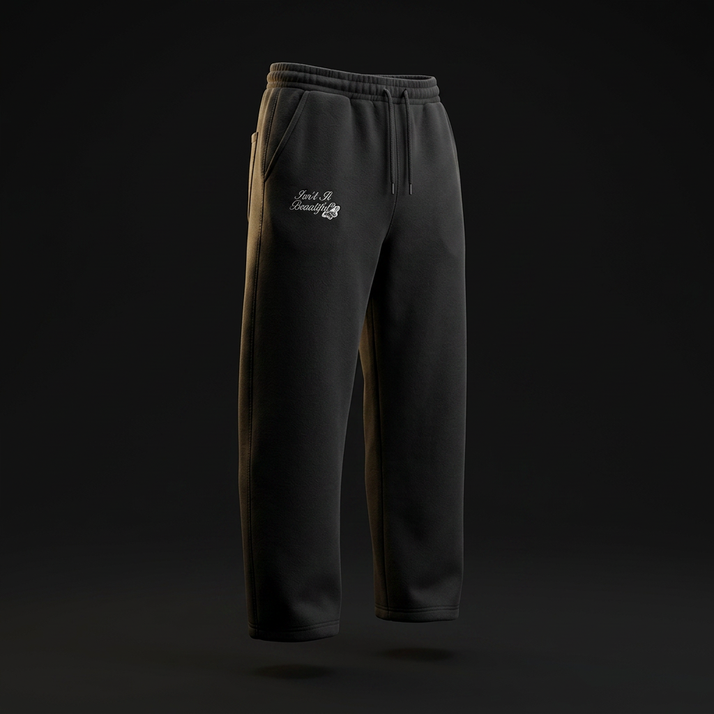 AURA / 110 — UNISEX BARREL LEG SWEATPANTS