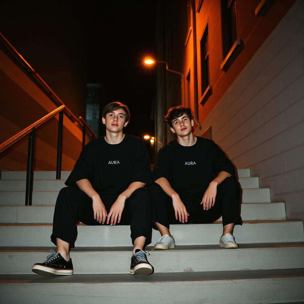 Twin fits 02 — AURA lookbook